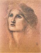 Burne-Jones, Sir Edward Coley Young Woman oil painting artist